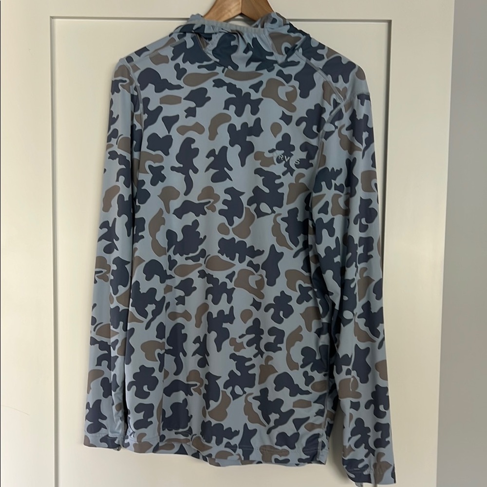 ORVIS Camouflage Long Sleeve Hoodie